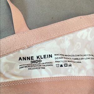 Anne Klein Pink and White Floral Lingerie